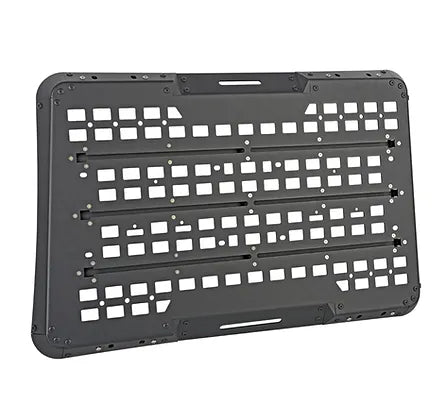 JL Rear Window Armor w/ Recovery Borard & Jerrycan