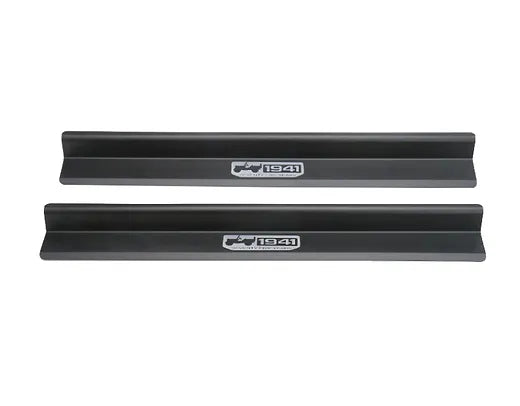 JK 1941 Stainless Steel 2-Door Entry Guard- Glossy Black