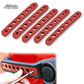 RED Alumimium Door Handle Trim Cover - 5pc