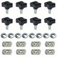 8 Pack Quick-Release Thumbscrew