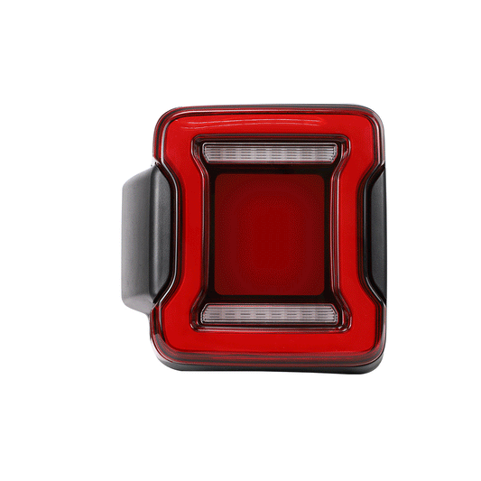 JK Tunnel Tail Light -Clear Lens, JL Style