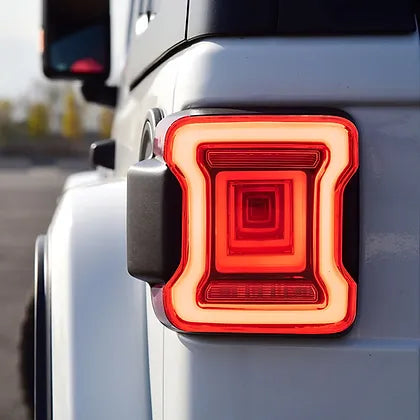 JK Tunnel Tail Light -Clear Lens, JL Style
