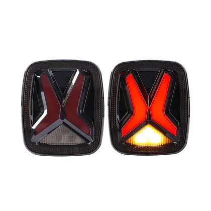 TJ Tail Light - Smoke Lens