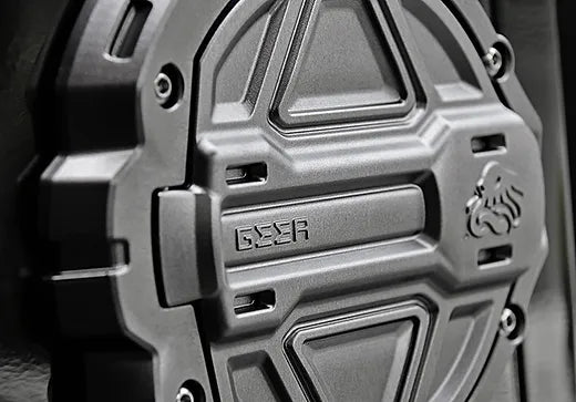 GEEA® Design JK Fuel Cap Cover - Black Aluminum Alloy