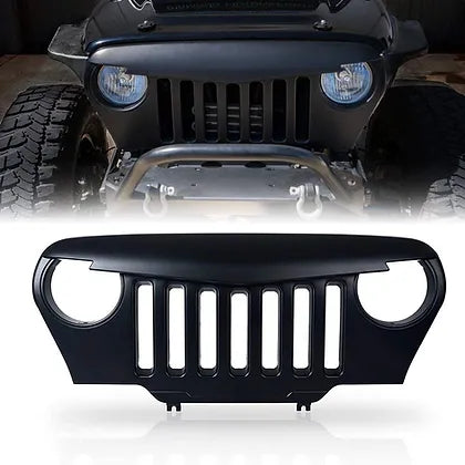 TJ Angy Bird Grille - Matte Black