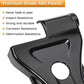 JL Side Door Hinge Cover Trim - Black