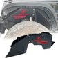 Longhorn JK/JKU Steel Front Inner Fender Liner (Red)