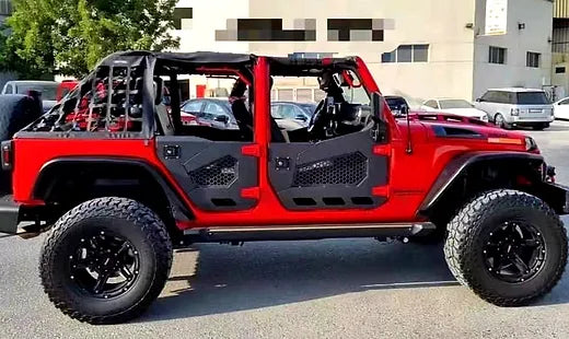 JL Longhorn Armor Half Door (Front, Mirror excl)