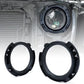 JK 7" Headlights Mounting Bracket ABS (Pair)