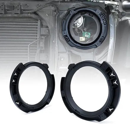 JK 7" Headlights Mounting Bracket ABS (Pair)