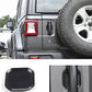 JL 4-Door Glossy Black ABS Car Exterior Door Handle Bowl Cover