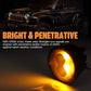 Hi-bright Front Grill indicator - Smoke Lens