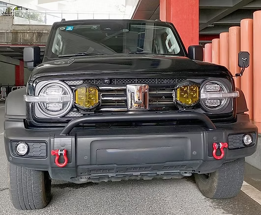 Tank300 Bull Bar with Spot Light Bracket for OE Bumper
