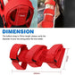 Roll bar extinguisher holder - RED