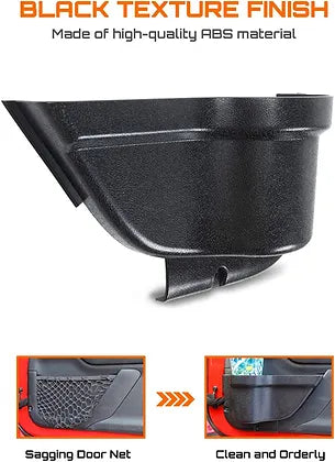 JK Screw-on Front Door Storage Box (2pcs)