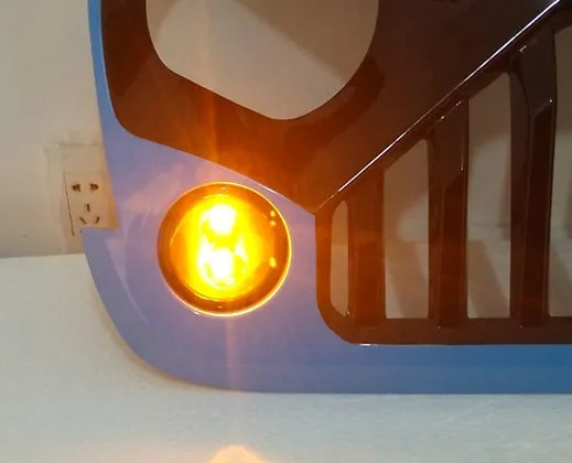 Hi-bright Front Grill indicator - Smoke Lens