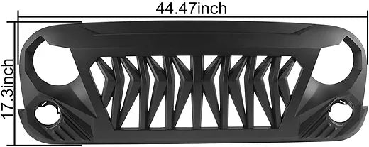 New Mustang Grill Matte Black