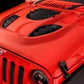 JK Trailcat Bonnet - Steel black e-coated