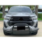 Hilux Rocco Hood Moulding 2021 - Matte Black