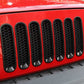JK Front Grille Honeycomb Cover Insert Mesh w/o lock hole
