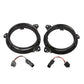 JL 7" Led Headlights Mounting Bracket Ring & Harness