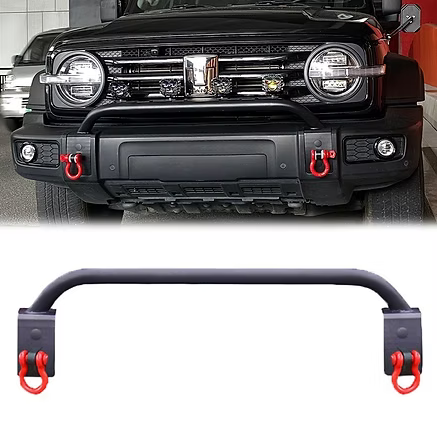 Tank300 Bull Bar with Spot Light Bracket for OE Bumper