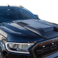 Ford Ranger T6/T7 Raptor Style Bonnet Scoop Matte Black