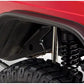 JK Matte Black Flat Style Fender Flares - 4pcs