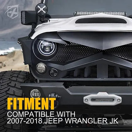 JK Dark Knight Grill