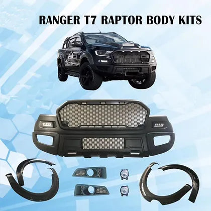 Ford Ranger Raptor Style Front Bumper Face-lift Body Kits for T7 2016-18