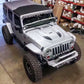 JK/JL Avenger Aluminum Fender Flare - Black powder coated