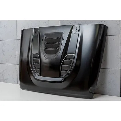 JK Trailcat Bonnet - Steel black e-coated