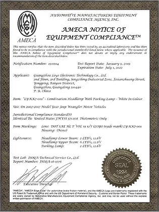 KingKong LED Headlight DOT Certified