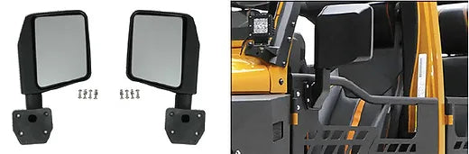Half Doors Side View Mirrors - pair