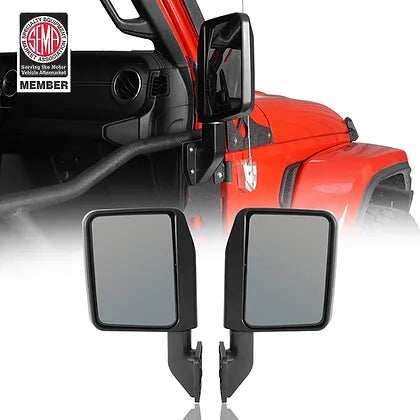 Half Doors Side View Mirrors - pair