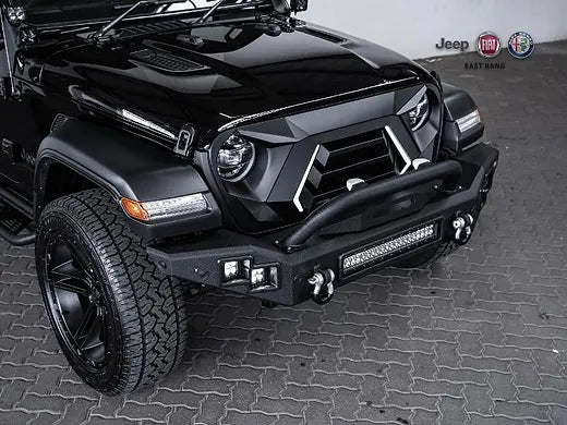 Paramount JL Full Width LED Light Style Front Bumper
