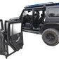 Jeep Wrangler Door Storage Rack Cart