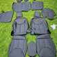 Jeep Wrangler 4-Door Seats Cover (Front & Rear Genuine Leather)