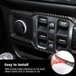 JL/JT Window Control Switch Button Cover (Cabon Fiber Texture)