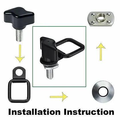 8 Pack Quick-Release Thumbscrew
