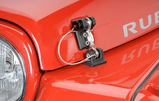 JK/JL Classic Hood Latches w/o Key - Black