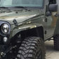 JK/JL Avenger Aluminum Fender Flare - Black powder coated