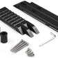 JK CNC Armor Rear Grab Handle - Black (Pack of 2)