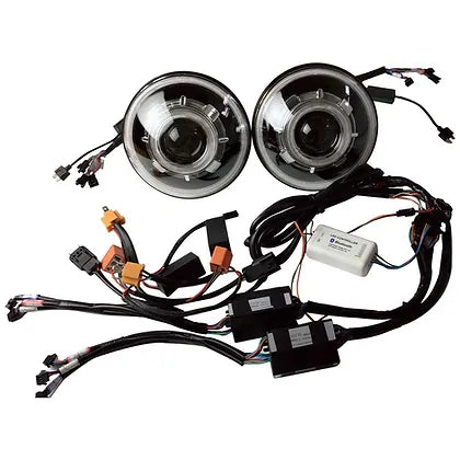 7" RGB Demon Eye HID Projector Headlight