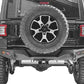 JK Longhorn MAX-WD Rear Bumper w/ LED+D-Ring+ Number Plate Holder