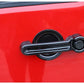 JK Door Handle Bowl Trim - Carbon Fibre Texture