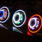7" RGB Demon Eye HID Projector Headlight