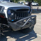 JK/JL Longhorn Double X Striker Front Bumper w/ Winch Cover Plate