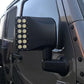 JK Side Mirror Cover with LED DRL & Indicators