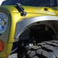 JK/JL Avenger Aluminum Fender Flare - Black powder coated